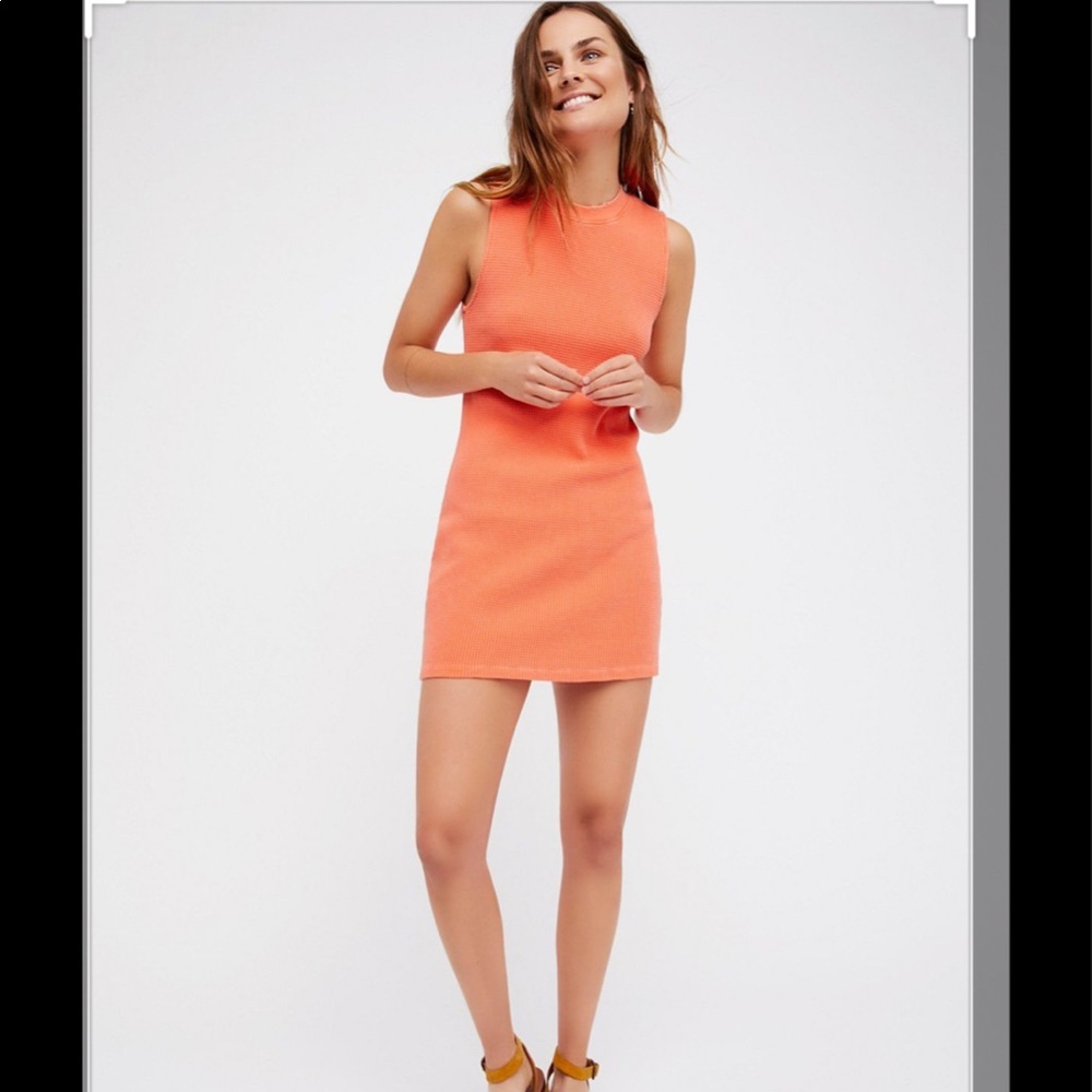 Cotton Citizen Monaco Mini Dress NWT Sz S HotCoral